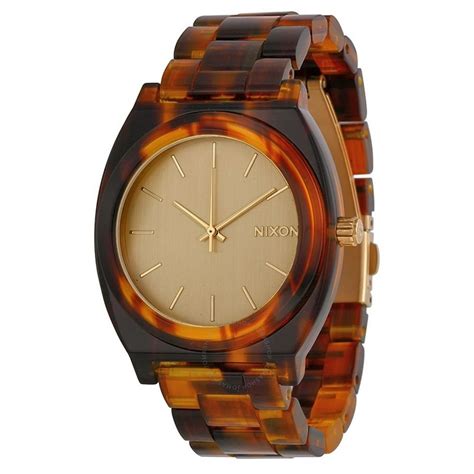 tortoise shell watch|nixon tortoise shell watch.